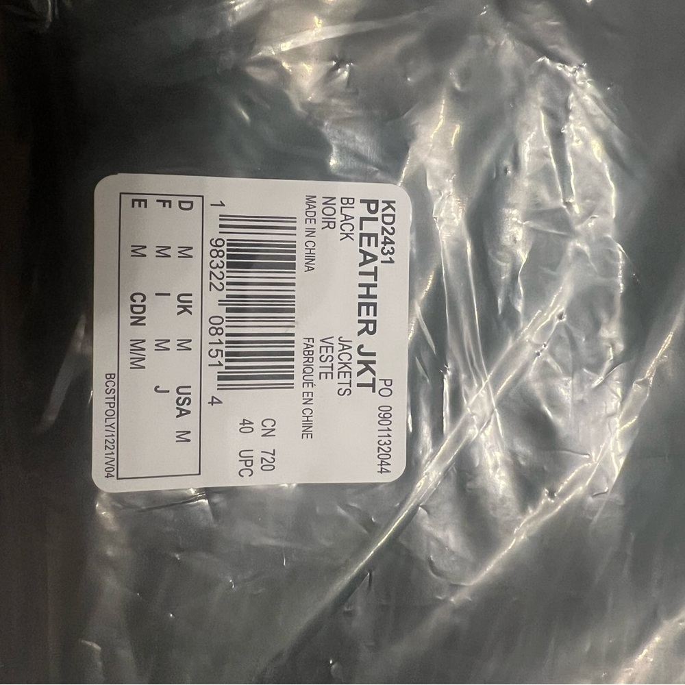 Adidas Santiago Pleather Jacket - Picture 13 of 13